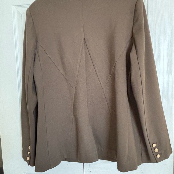 Lane Bryant Women's Double-Breasted Blazer in Brown - Picture 2 of 2